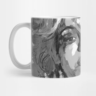 Marilyn Black and White Mug